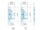 Shelly Unterputz Wall Switch х1