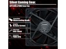 Xilence XPF120X.B.PWM 120mm PWM FDB Ventilateur de boîtier, 4PIN