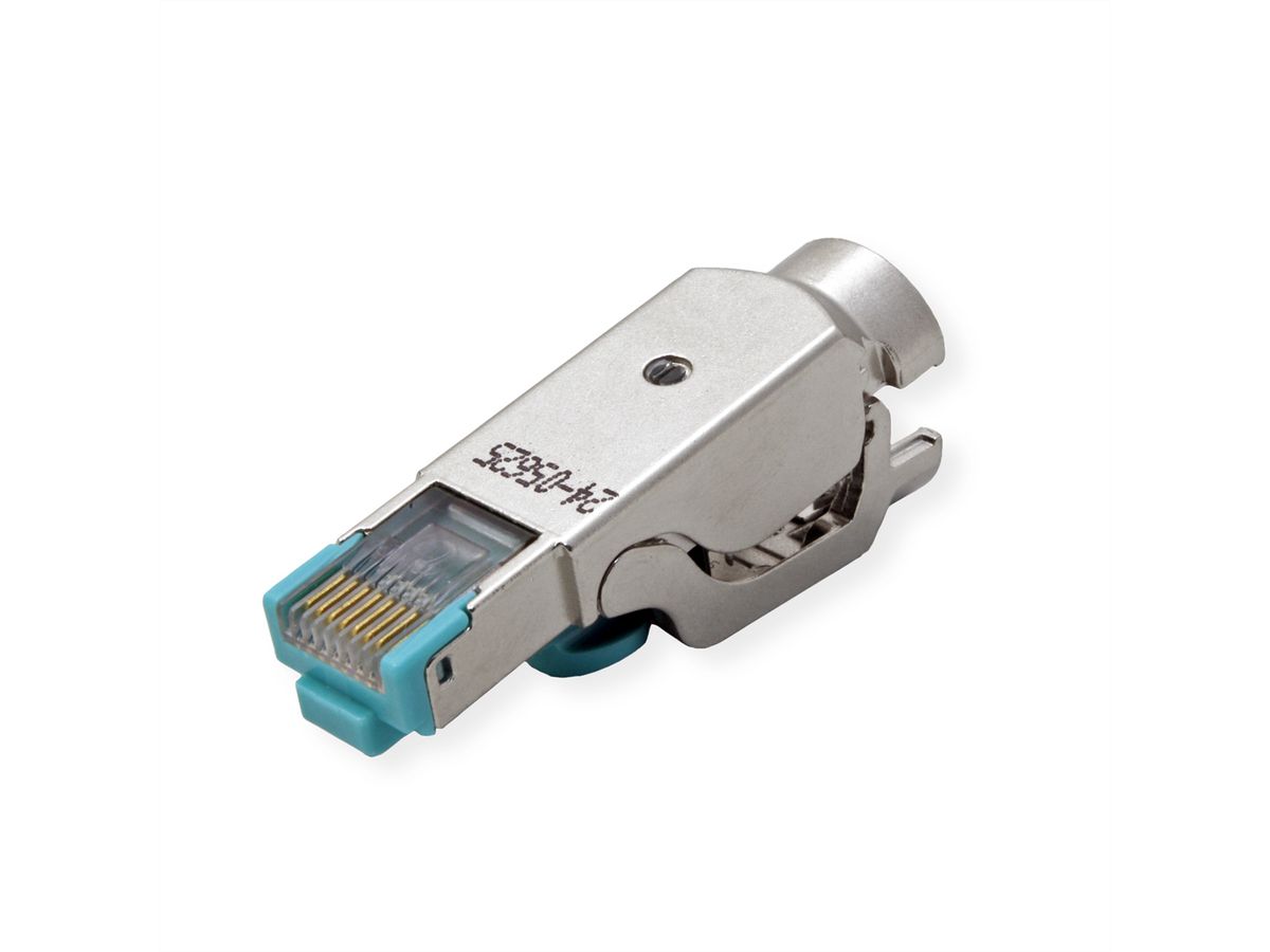 EasyLan fixLink Connector RJ45, Cat.6A (ISO/IEC) Silber