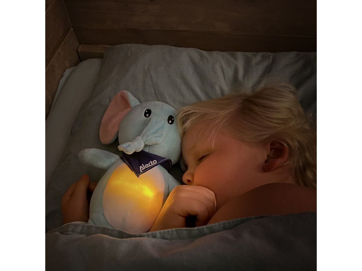 Alecto Doudou avec son BC-350, Bleu