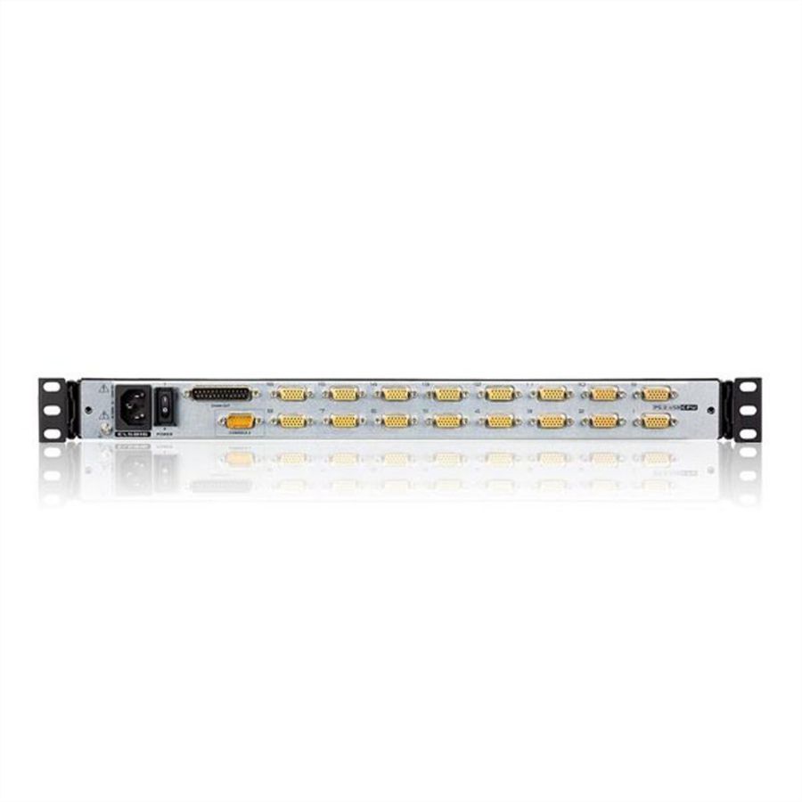 ATEN CL5816N 48cm-LCD Commutateur KVM USB-PS/2, VGA, 16 ports, CH-Layout