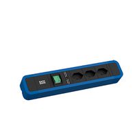 BACHMANN PRIMO 2 3xCH 90° 1xinterrupteur 2,0m T12 RAL5010