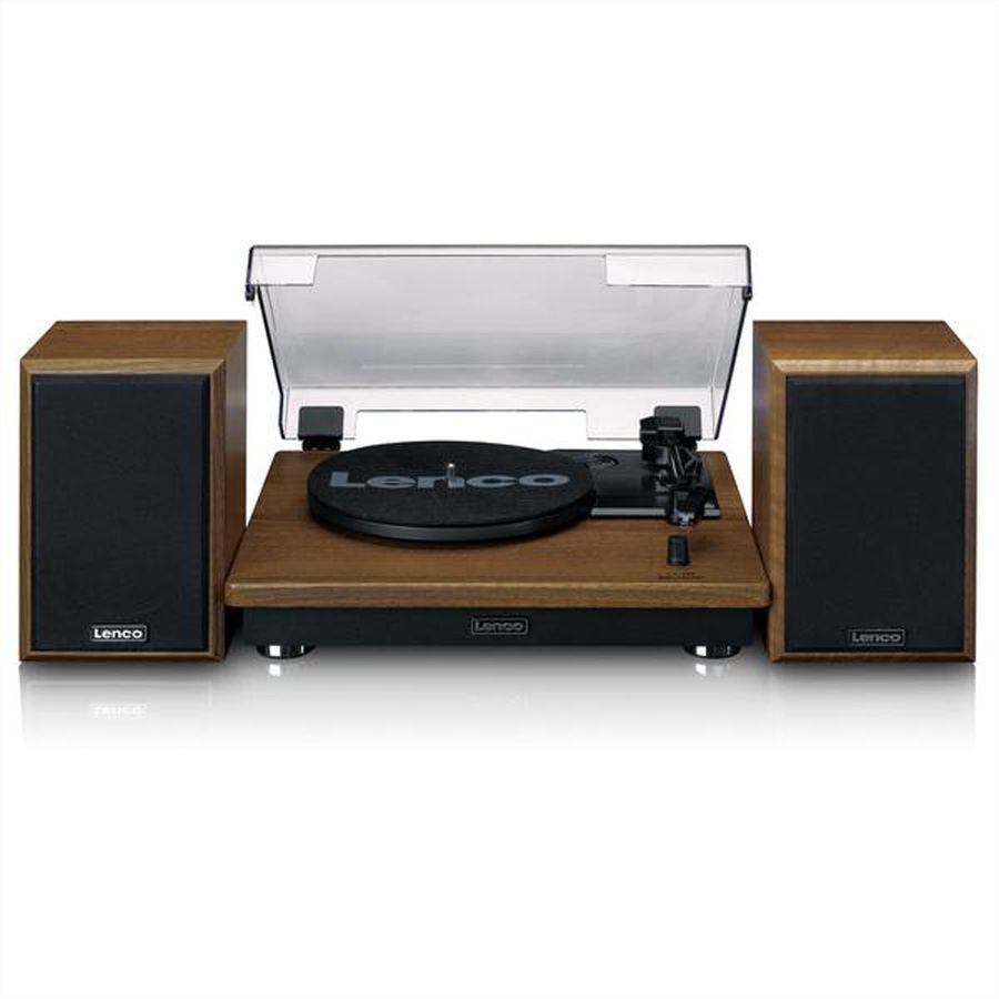 Lenco Plattenspieler LS-100, Bluetooth, 2 Speaker