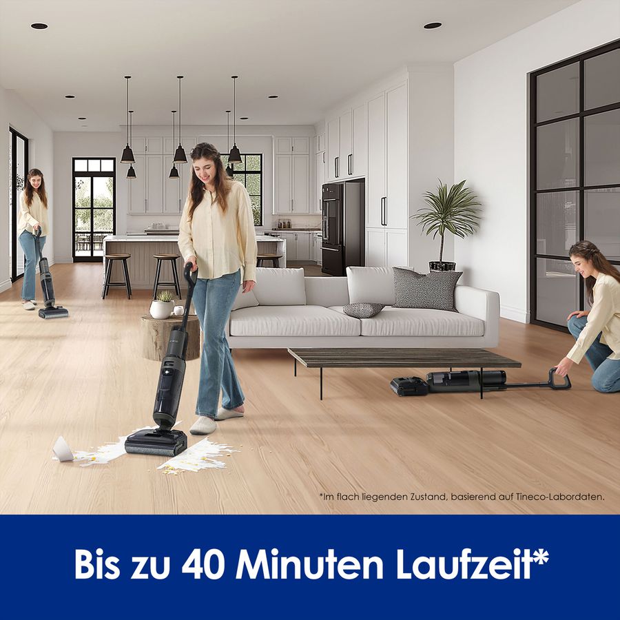 Tineco FLOOR ONE i6 Extensible Plus, Aspirateur laveur