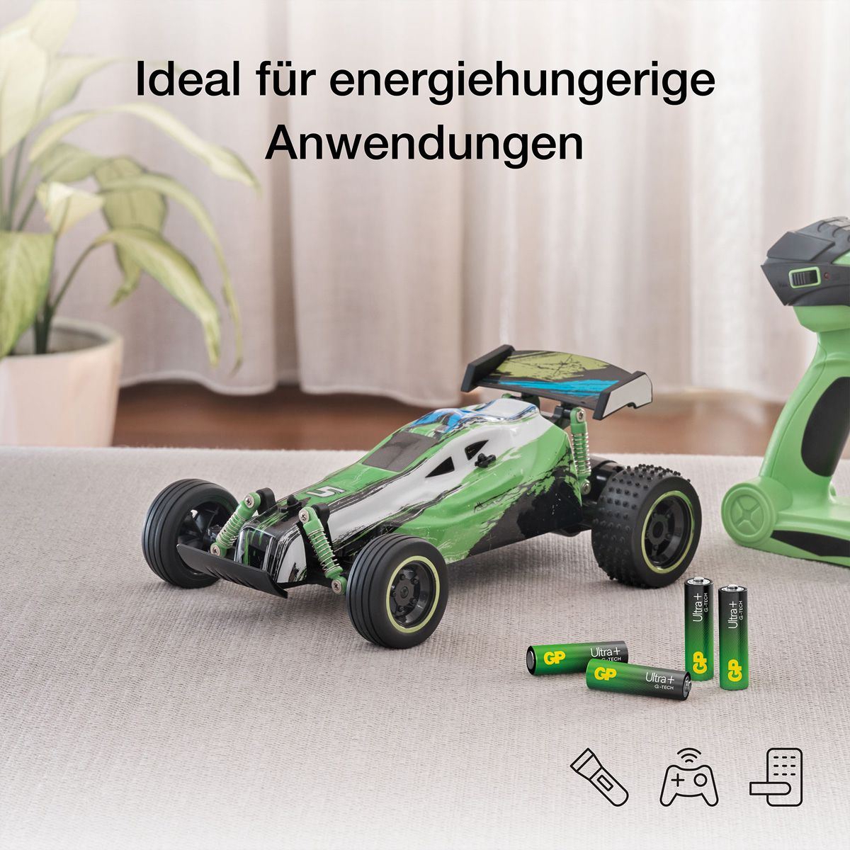 GP Batteries Ultra+ Alkaline AA 4x