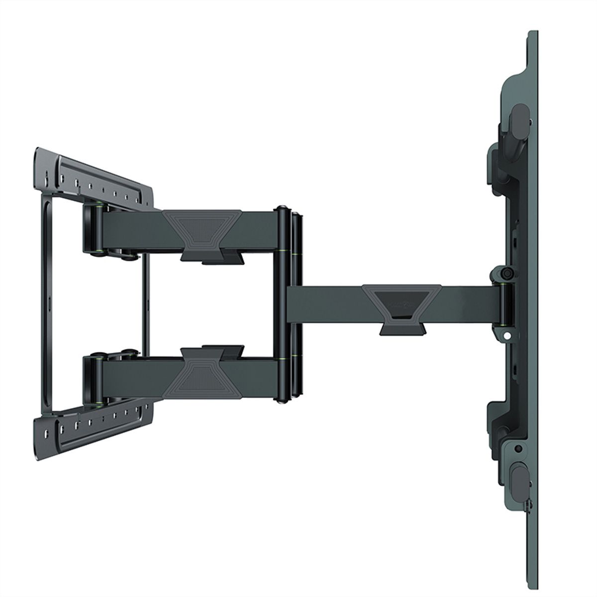 Hagor neigbare und schwenkbare Wandhalterung BrackIT XXL HD II, schwarz