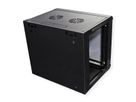 VALUE Armoire murale 9 UH (HxLxP) 500x570x450mm , noir