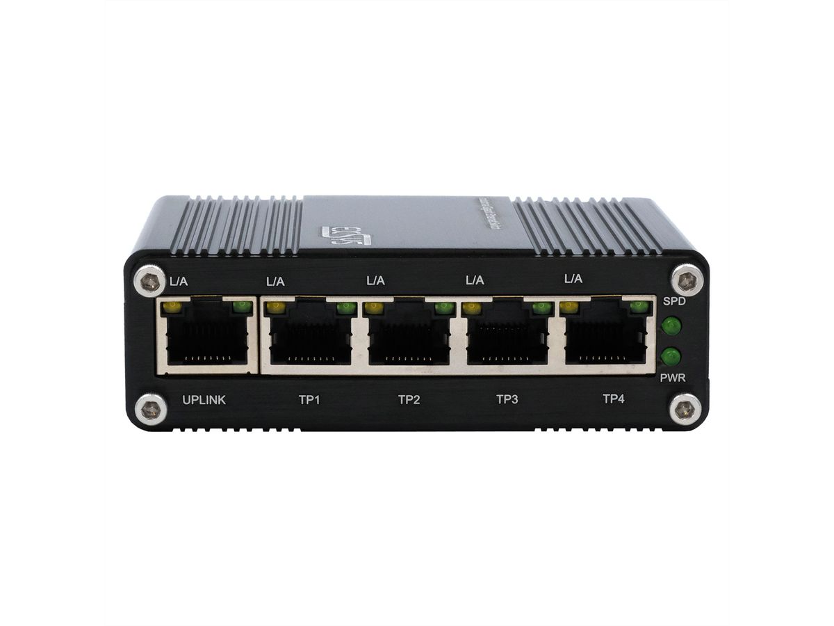 EXSYS EX-62020 Switch Ethernet industriel à 5 ports
