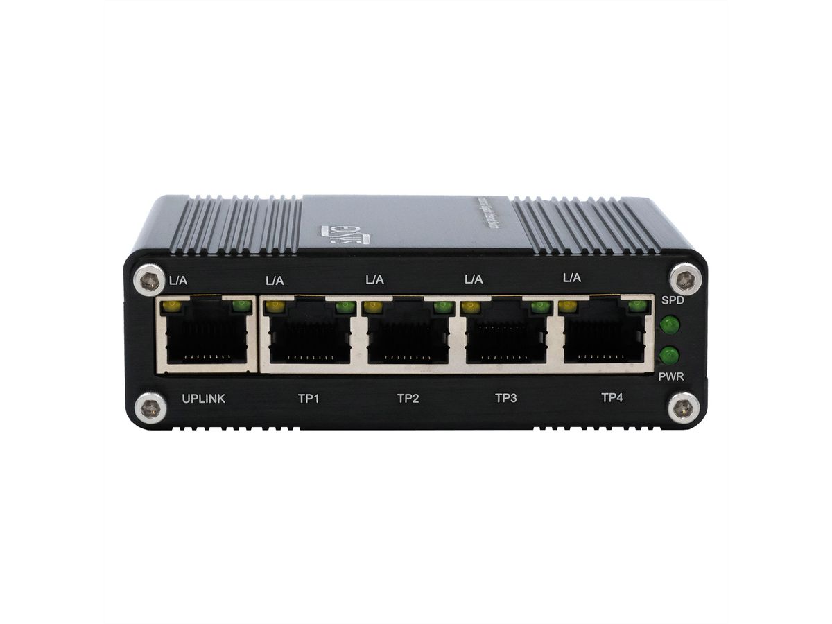 EXSYS EX-62020 5-Port Industrie Ethernet Switch