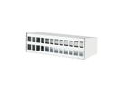 METZ CONNECT  Keystone boîtier en saillie 2x12 ports blanc pur, non équipé