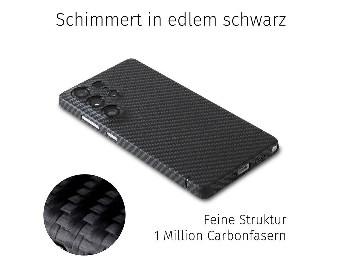 Filono Carbon Case Samsung S26 Ultra, MagSafe kompatibel, carbon