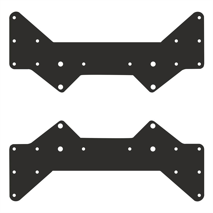 Hagor Adapter-Set VESA 400, schwarz