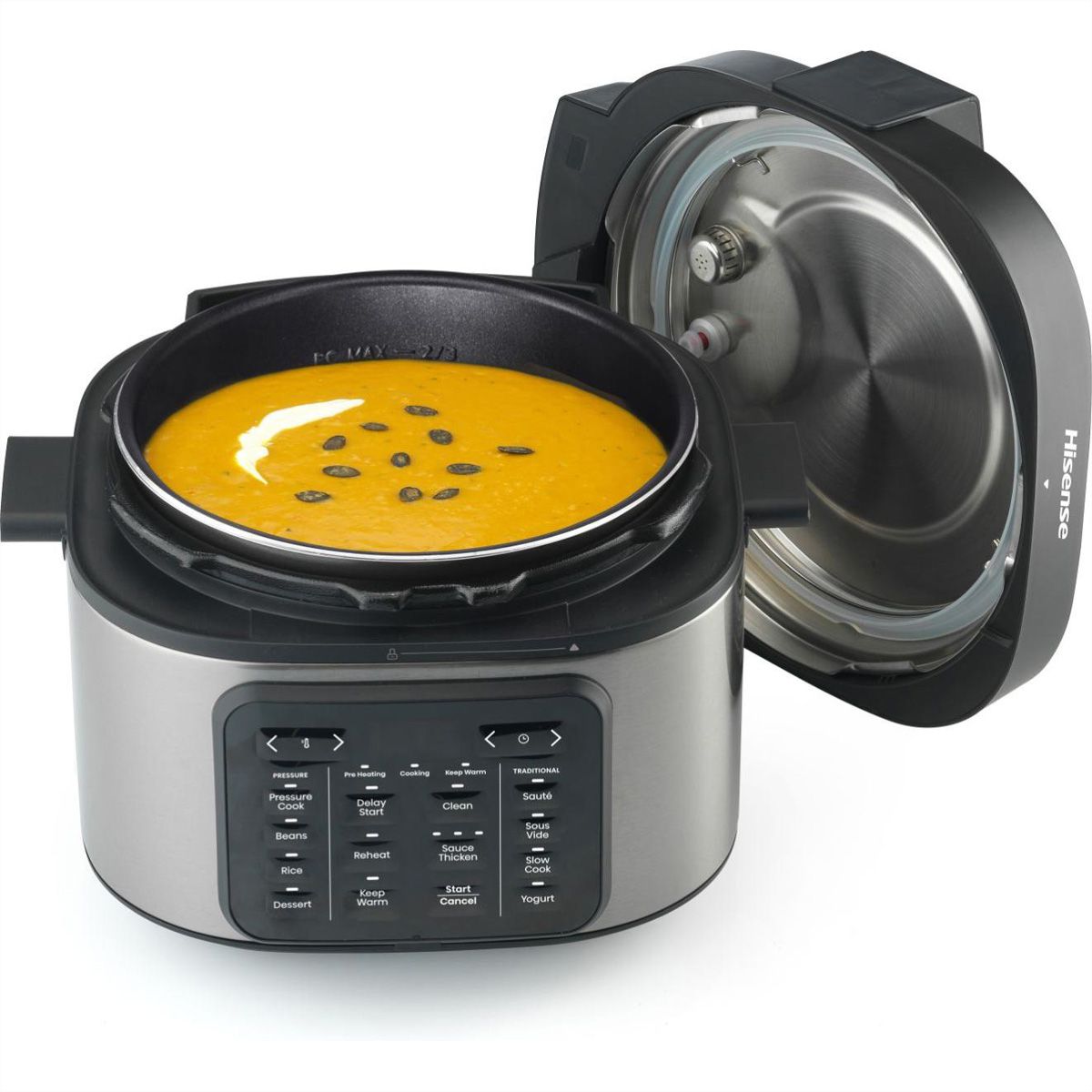 Hisense Multikocher HMC6SBK, 6L, 1500W