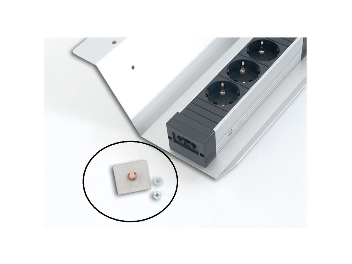 BACHMANN STEP Fixation, argent