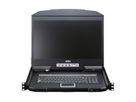 ATEN CL3716NX GB 16-Port USB HDMI LCD KVM Konsole, UK-Layout