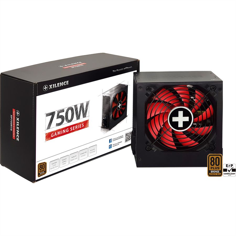 Xilence XP750R10 750W Alimentation PC, 80+ Bronze, Gaming, ATX