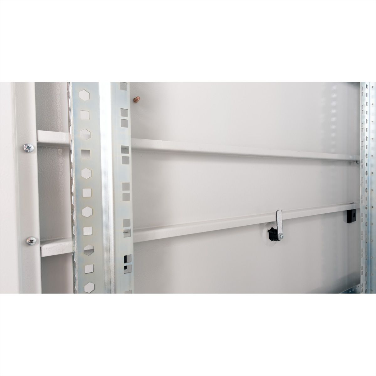 ROLINE 19-Zoll Serverschrank Pro 42 HE, 600x1000 BxT grau Plexiglas