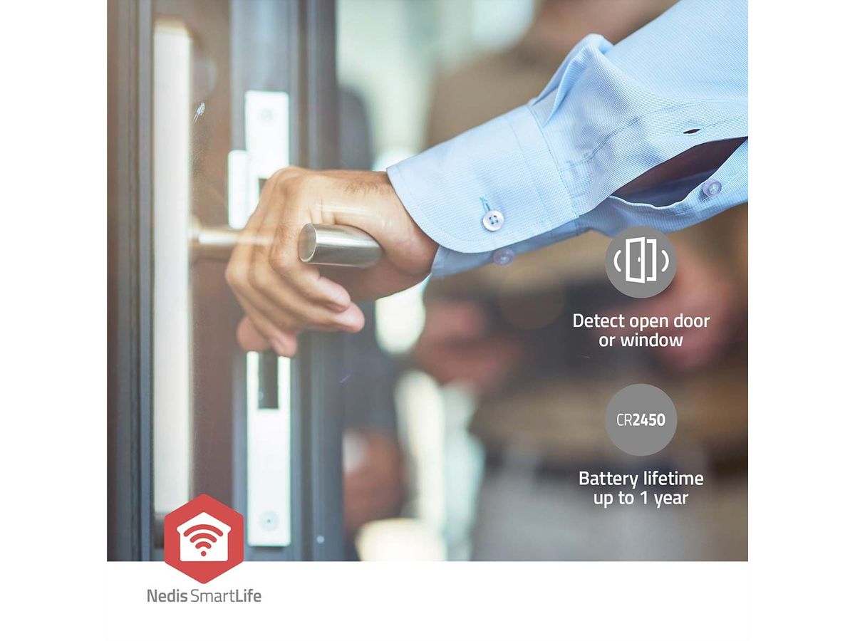 Nedis SmartLife Video-Türsprechanlage, Zigbee 3.0