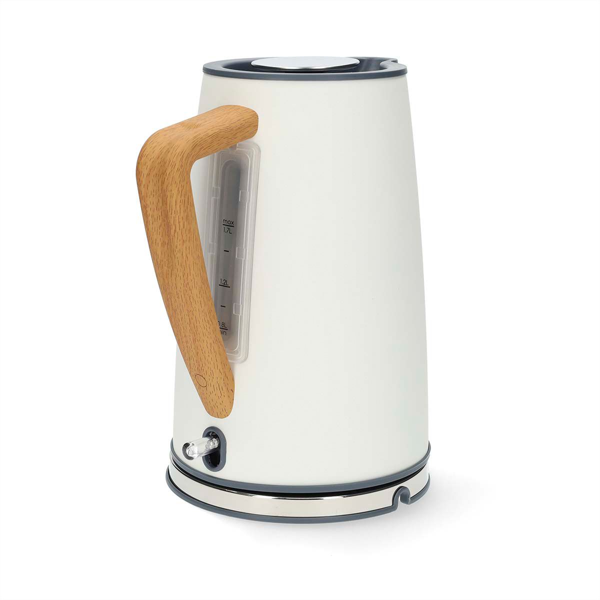 Bouilloire Nedis 1,7 l, blanc, Soft Touch, Strix