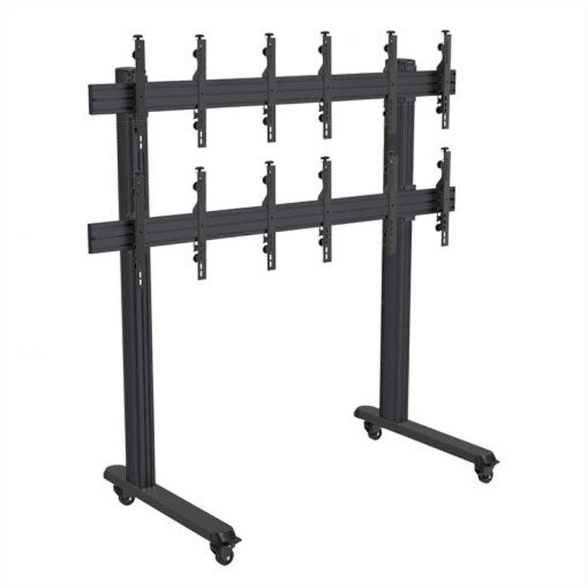 Hagor Wandhalterung HA-VWT 3 x 2 Portrait, Videowall-Trolley, schwarz