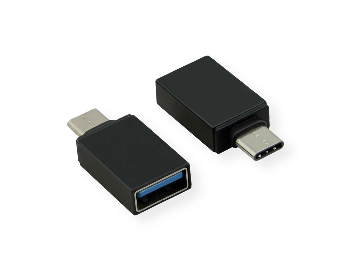 ROLINE Adaptateur USB 3.2 Gen 1, USB Type A - C, F/M