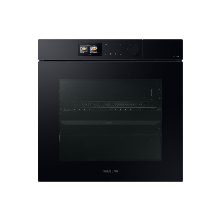 Samsung NV9950 Dual Cook Steam, 75L, Double Cuisson Vapeur 60cm, Pyrolyse, Wi-Fi, noir onyx