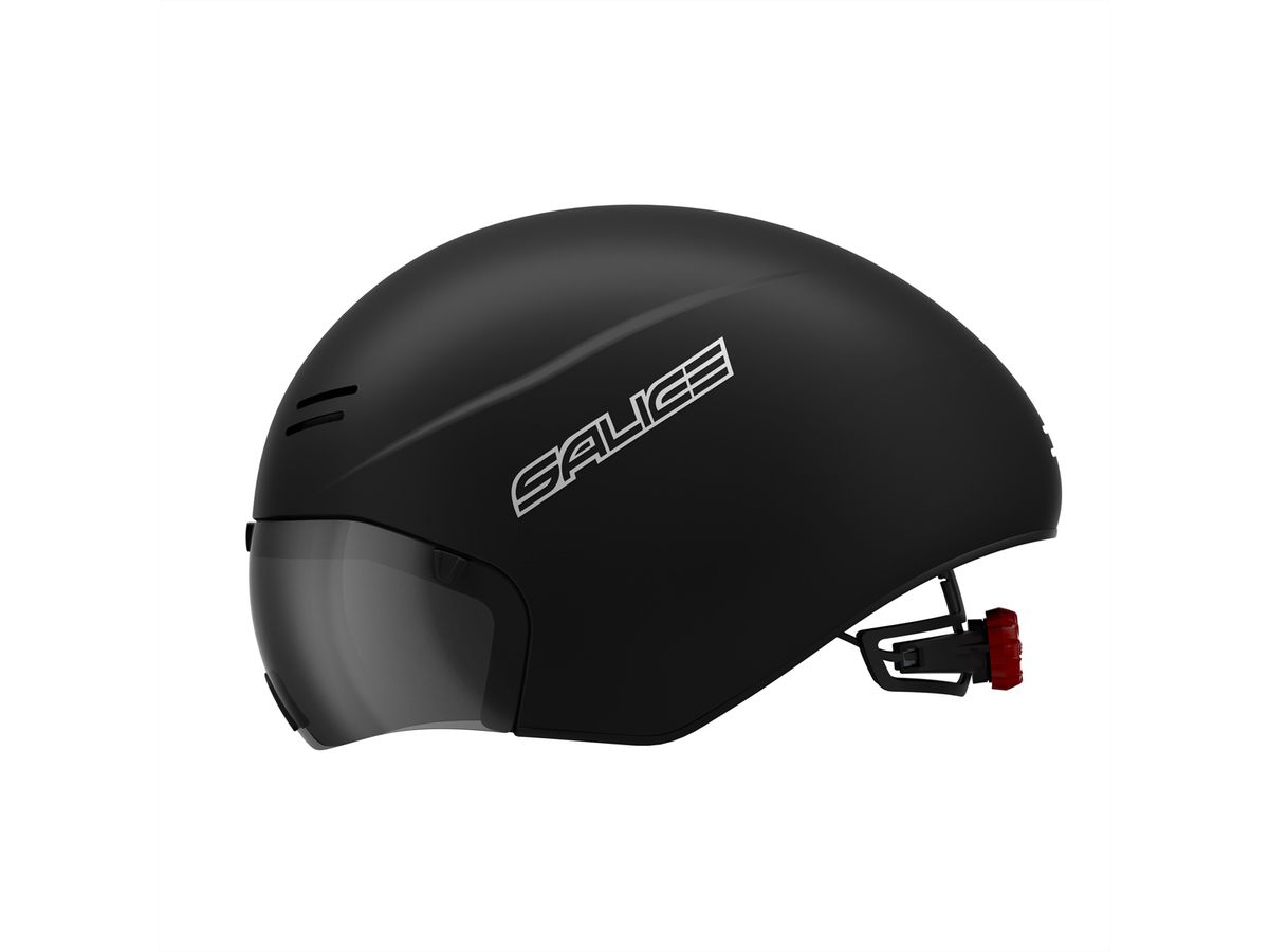 Salice Occhiali Skihelm Chrono, S-M 52-58, Black Visor PC RW Black