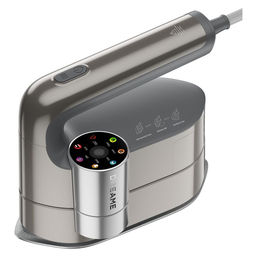 Dreame Fer à repasser Rotafly P7, DWIP7GAEU, 1200W, Champagne Gold, 2200 W, rouge