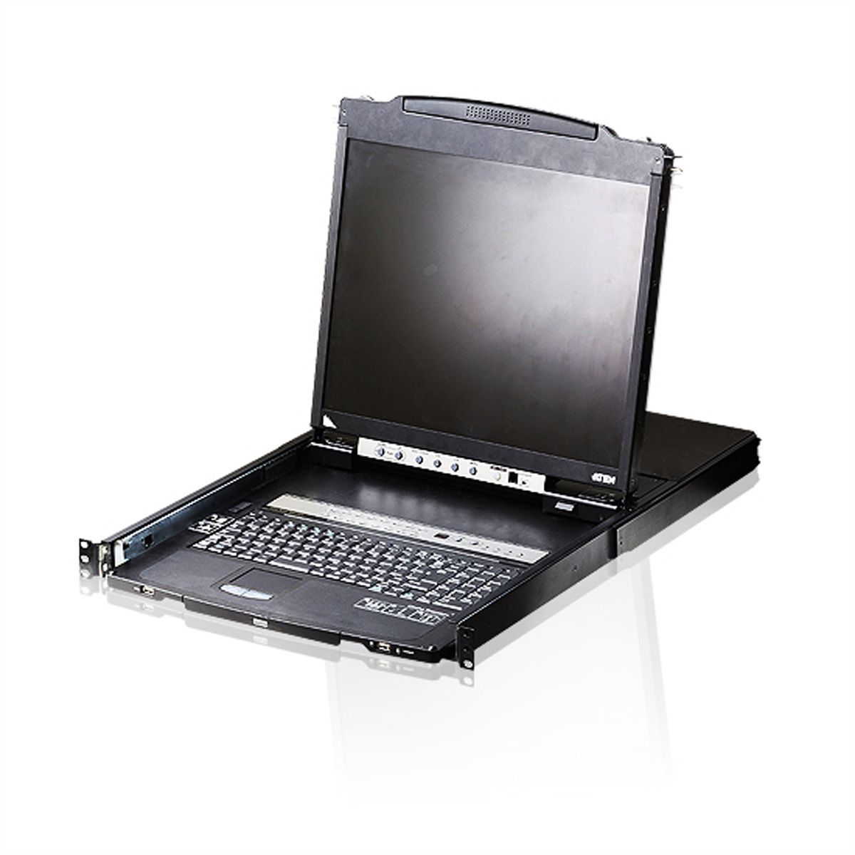 ATEN CL5816N 48cm-LCD Commutateur KVM USB-PS/2, VGA, 16 ports, IT-Layout