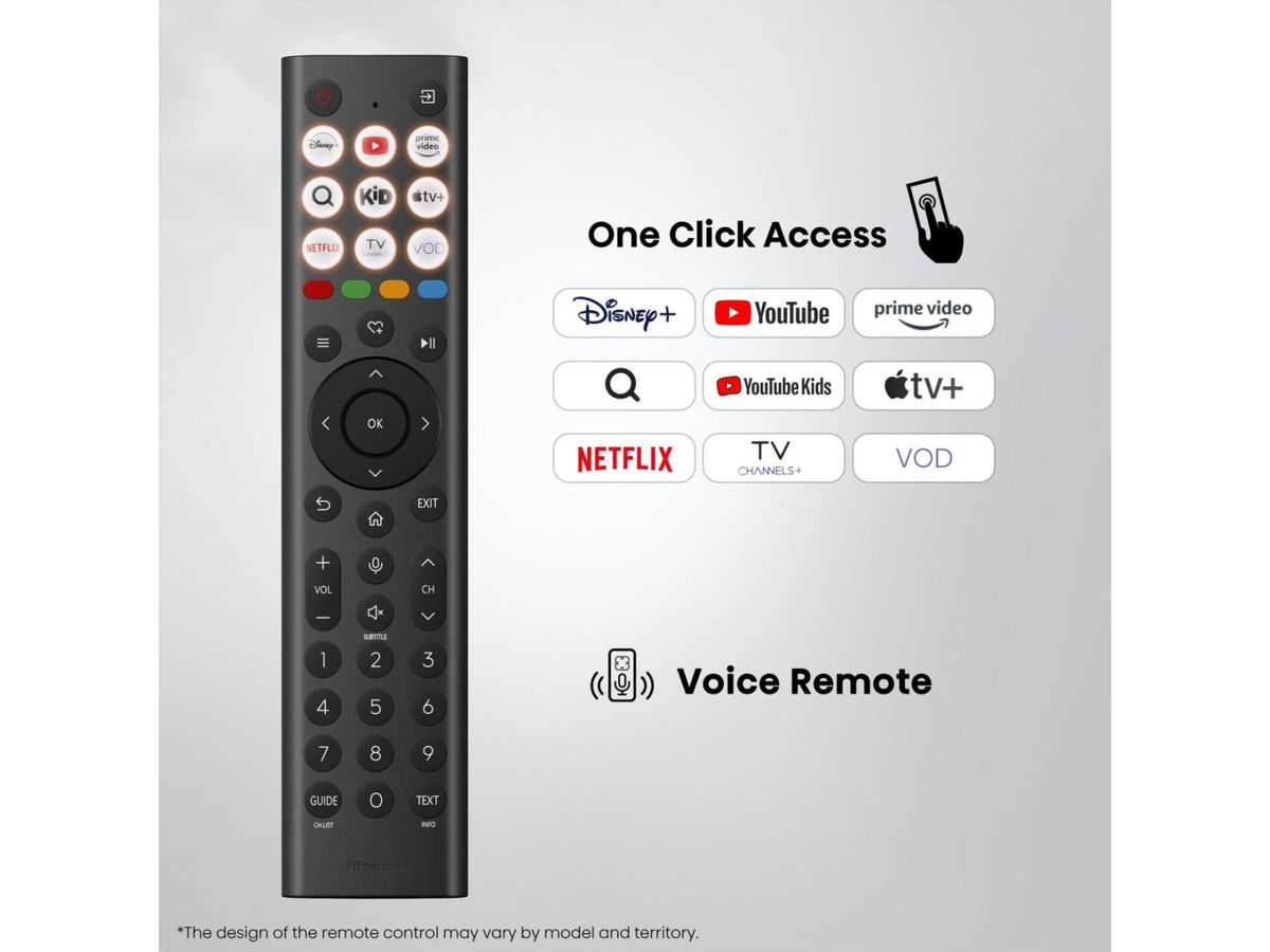 Hisense TV 100Q7S PRO 100", QLED 4K, 144Hz, 400 Nits