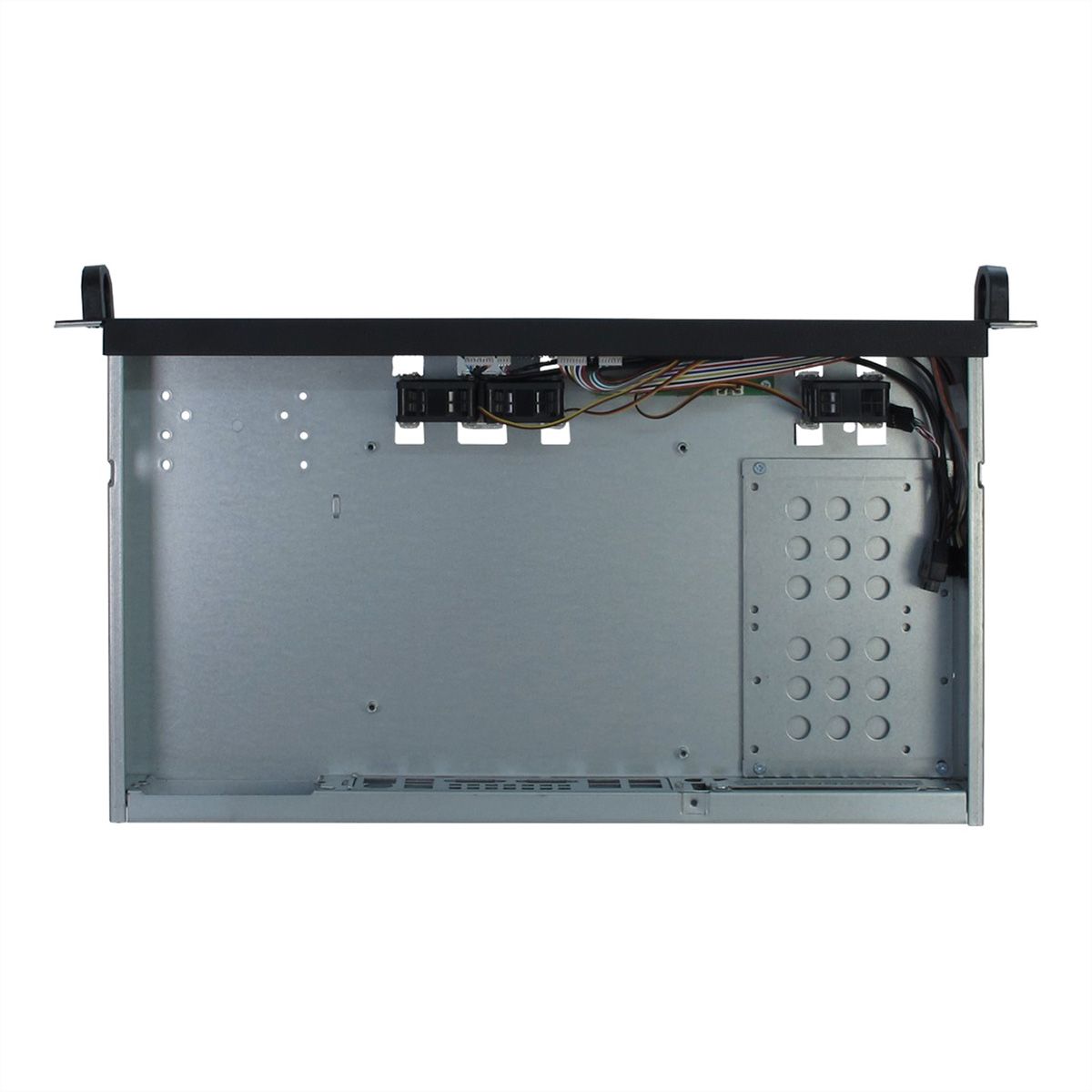 Boîtier industriel 19", 1U, 1U-K-125L, noir