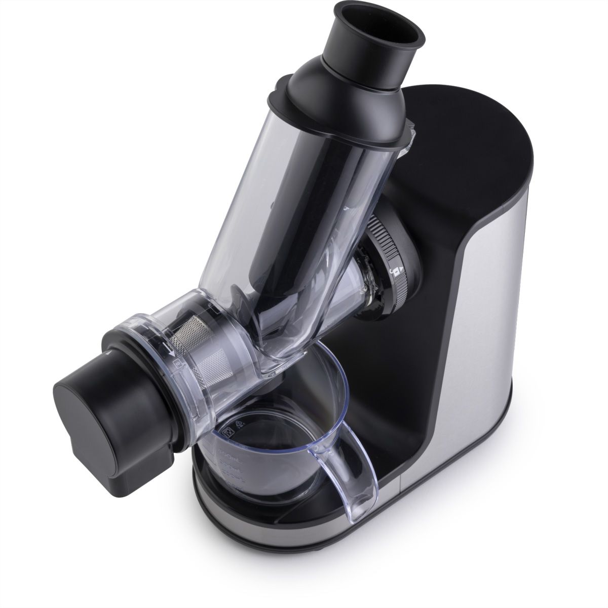 Gorenje Slow Juicer JC200BE, 200W, schwarz/silber