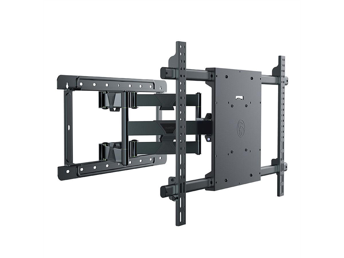 Hagor BrackIT XXL HD II, neigbare und schwenkbare Wandhalterung, schwarz