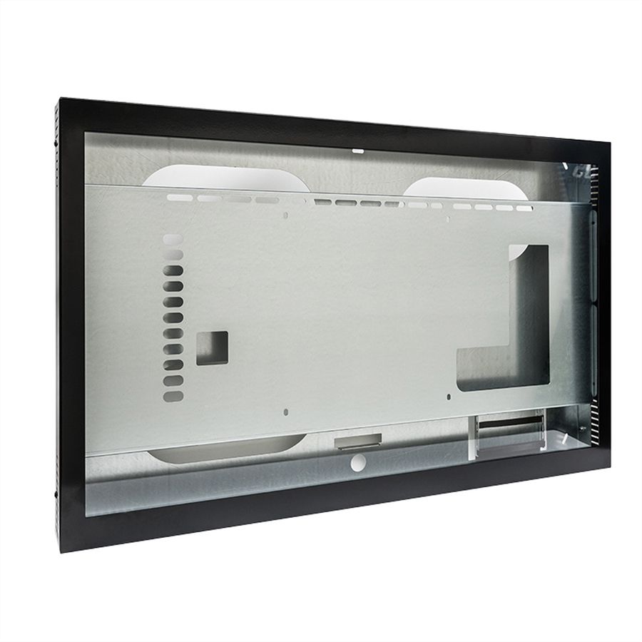 Hagor Inbox Option: Glas vor Screen 65", Sicherheitsglas, schwarz
