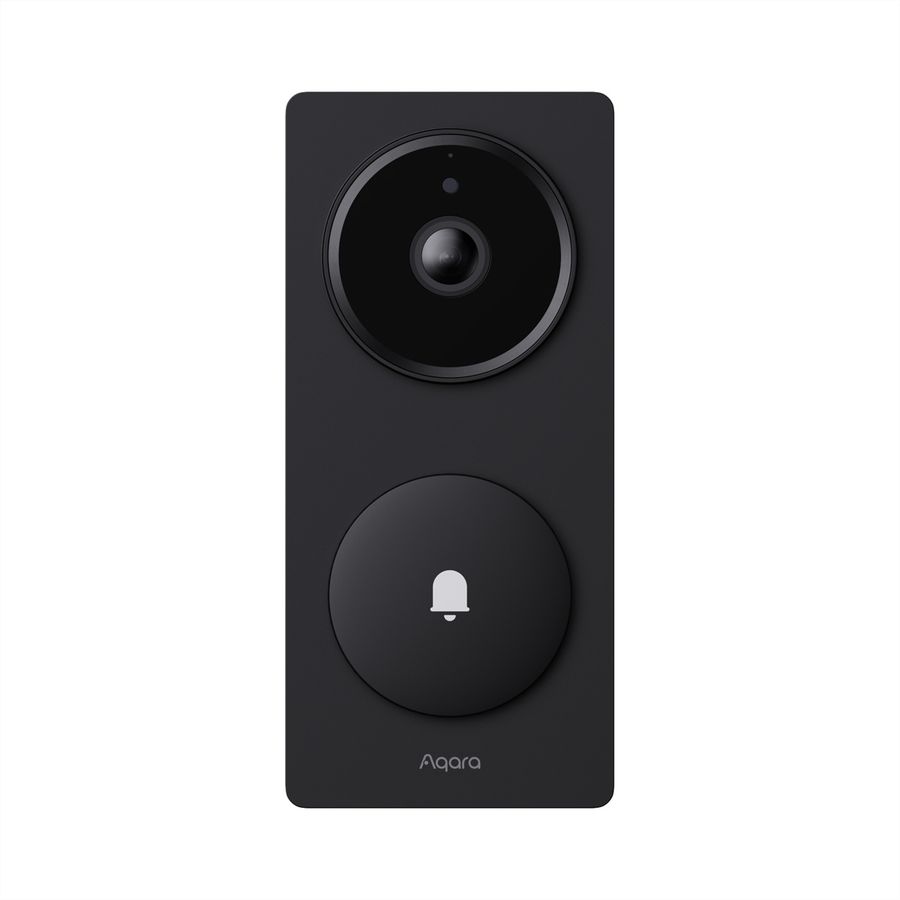 Aqara Smart Video Doorbell G410, 3 MP, 175°, IR-LED 10m, WiFi, noir