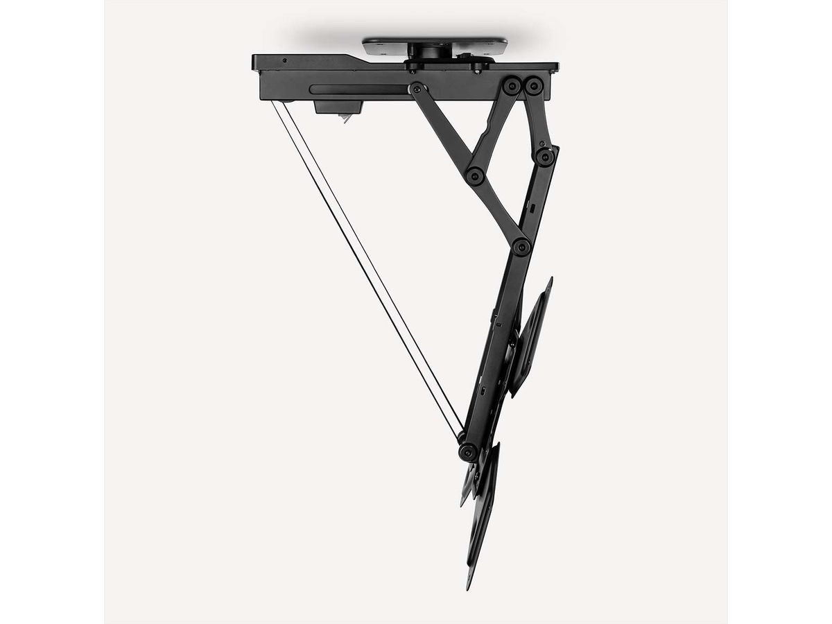 Nedis SmartLife motorisierte TV-Deckenhalterung 23–65" schwarz, Decke, 30 kg, motorisiert