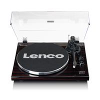 Lenco Platine vinyle LBT-189WA , noir / marron