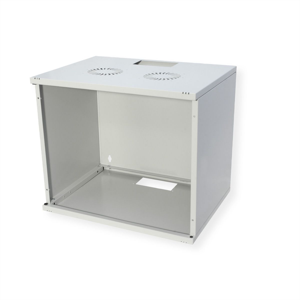 ROLINE 19-Zoll Wandgehäuse Basic 9 HE, 540x400 BxT Bausatz grau
