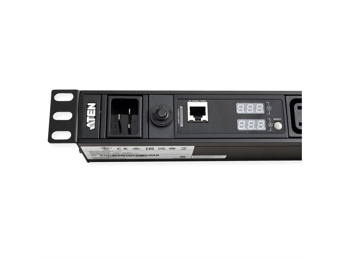ATEN PE1209G 1U Basis PDU mit Messfunktion