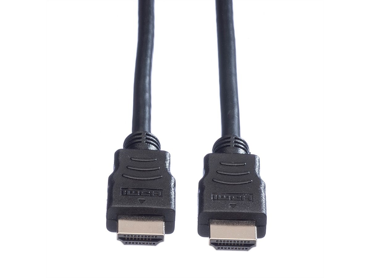 VALUE Câble HDMI High Speed avec Ethernet, noir, 1 m