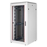 ROLINE 19" Baie réseau Pro 32U, 800x800 LxP Porte verre gris