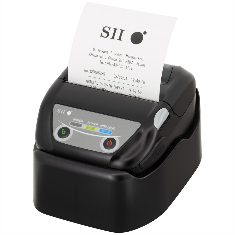 SEIKO MP-B30 Imprimante mobile d’étiquettes, WLAN USB
