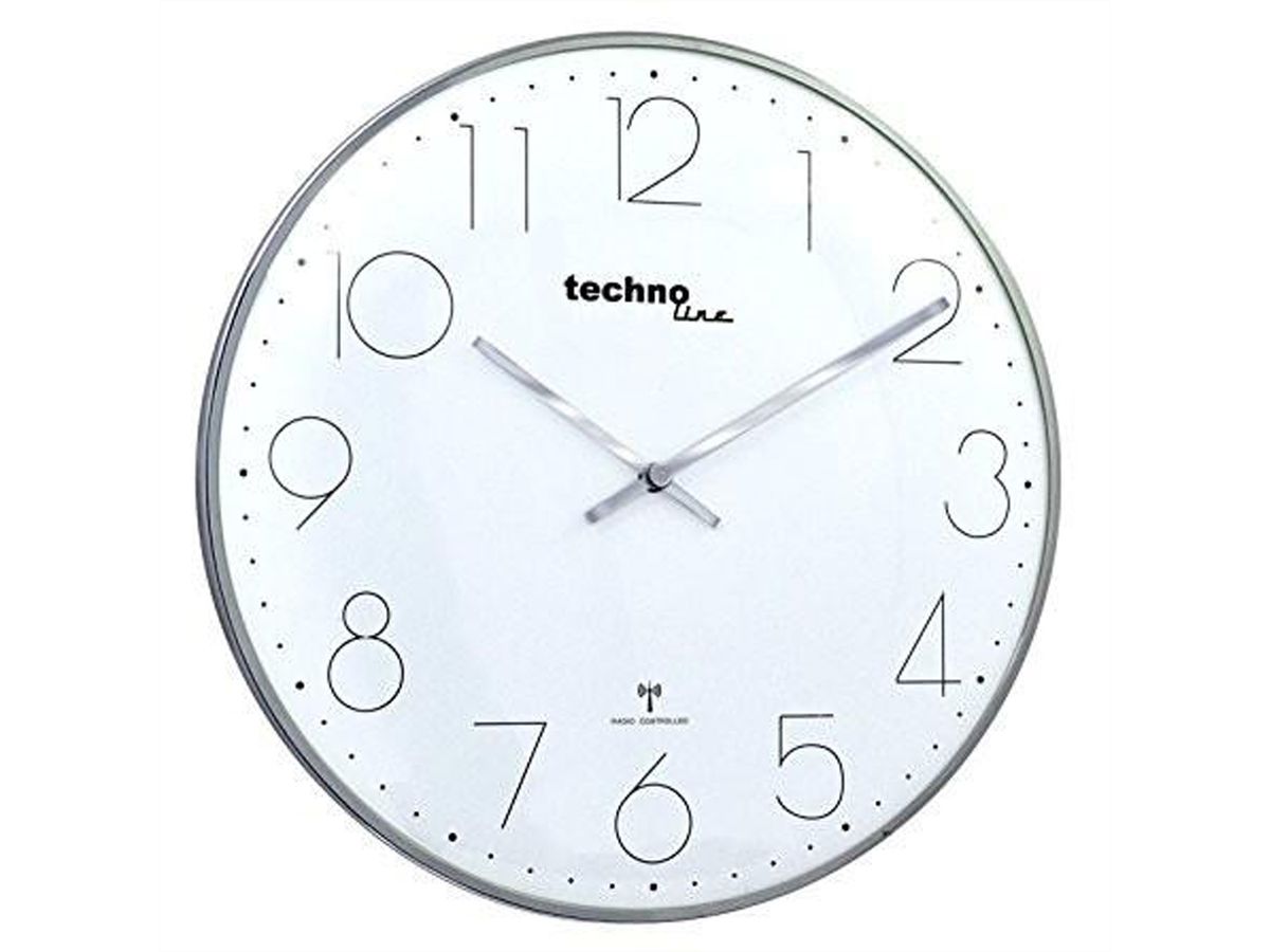 TechnoLine horloge murale WT8240 chrome