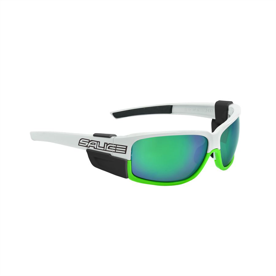 Salice Occhiali Sportbrille 015RW, White-Green / RW Green
