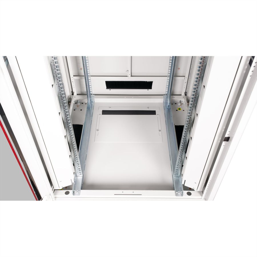 ROLINE 19-Zoll Netzwerkschrank Pro 47 HE, 800x800 BxT Glastür grau