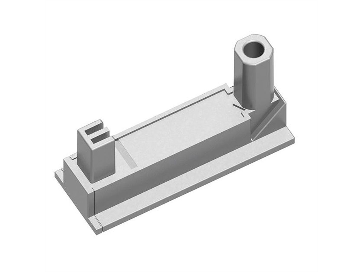 BACHMANN Desk2 Set de socles adhésifs, blanc