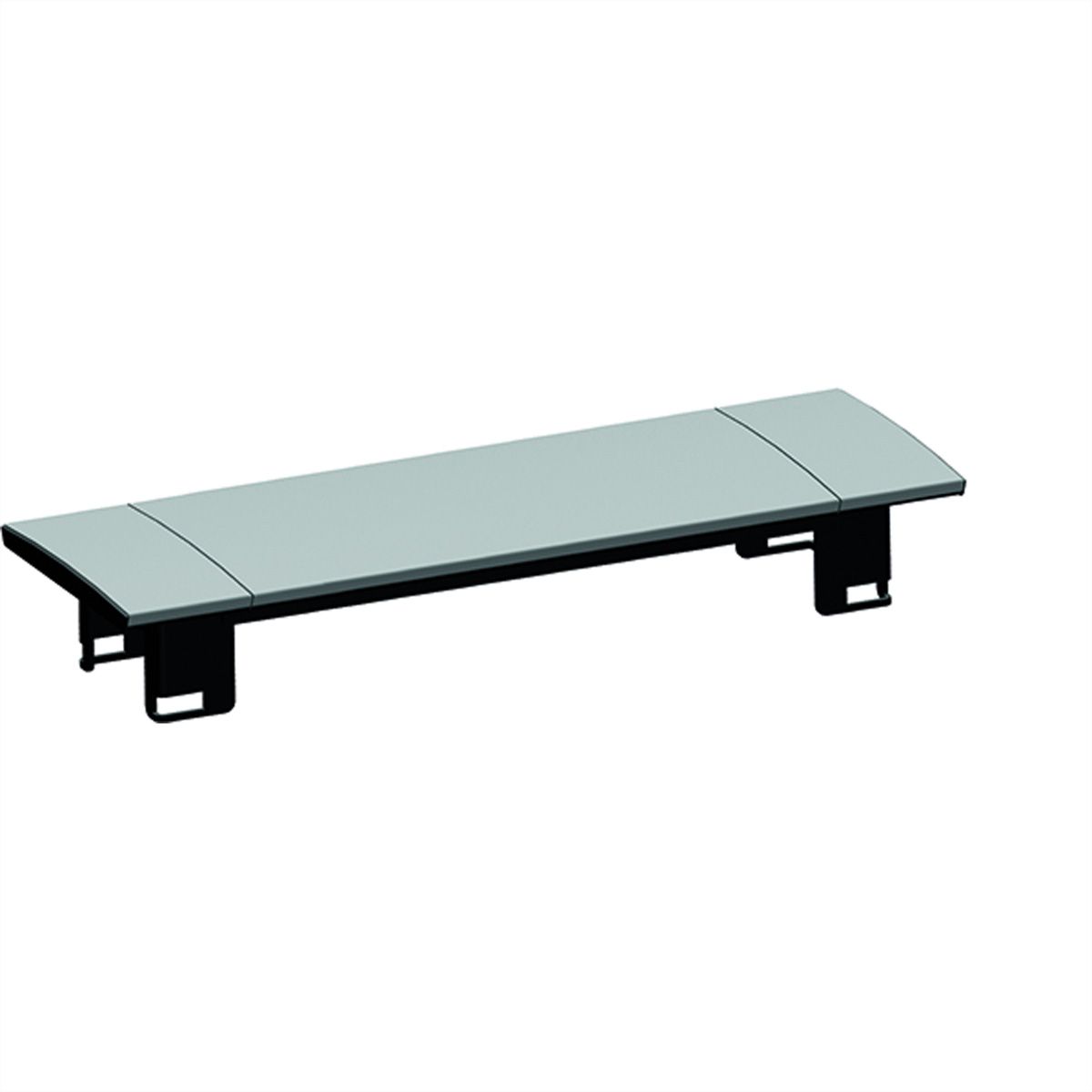 BACHMANN POWER FRAME Cover Small 3-fach, silberfarben