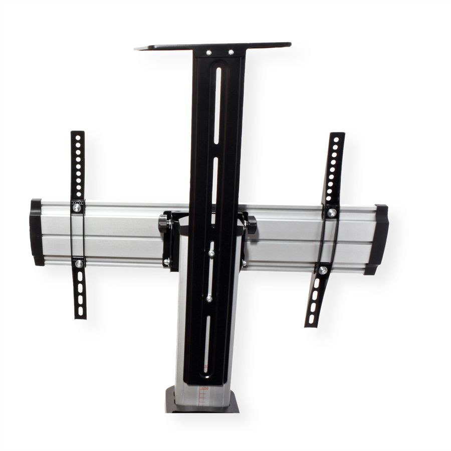 ROLINE LCD-/TV-Rollständer, 37-70 Zoll, bis 50 kg, silberfarben