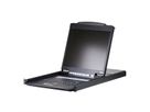 ATEN CL1308N KVM-Switch, 48cm TFT, VGA, PS/2-USB, 8 Port, CH-Layout