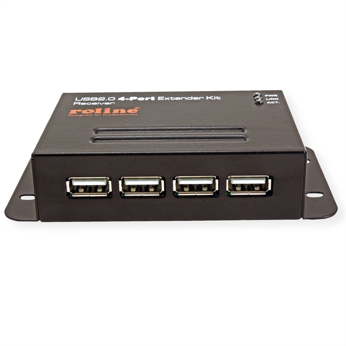 ROLINE Rallonge USB 2.0 à partir de RJ45, 4x USB, max. 50m